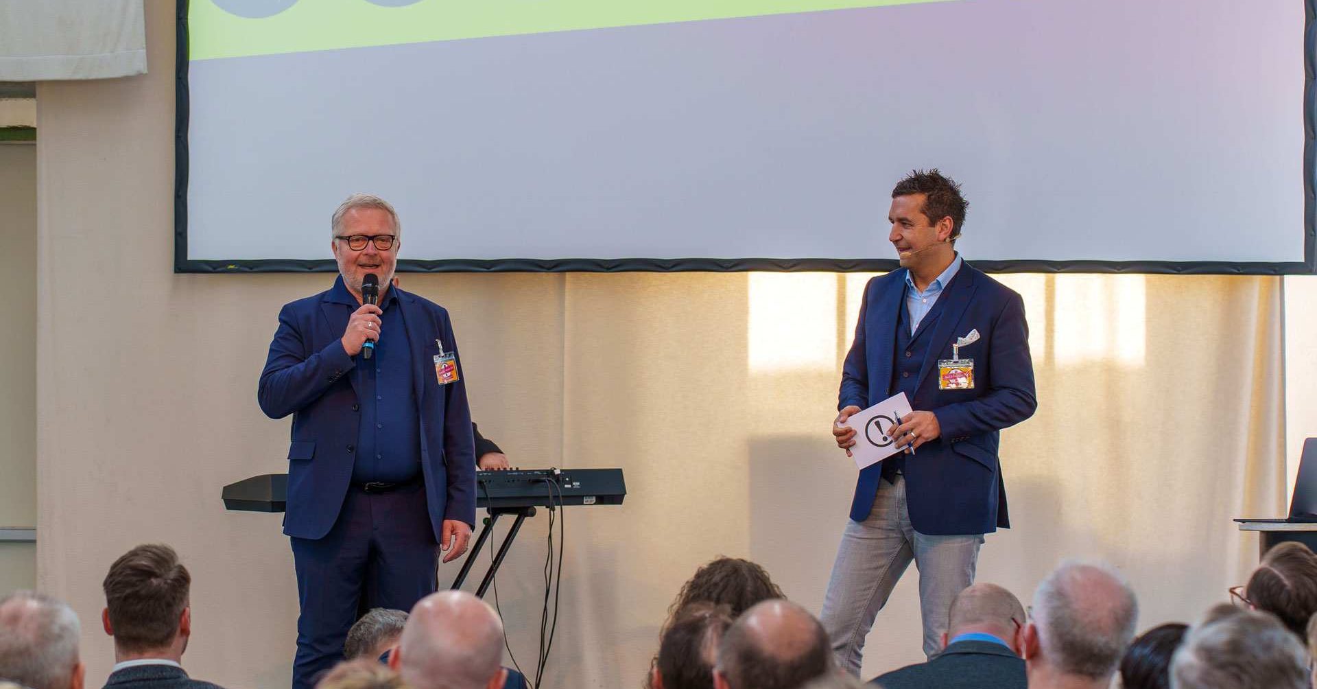 Sales-up-conference 2024, moderation Ralf Schmitt